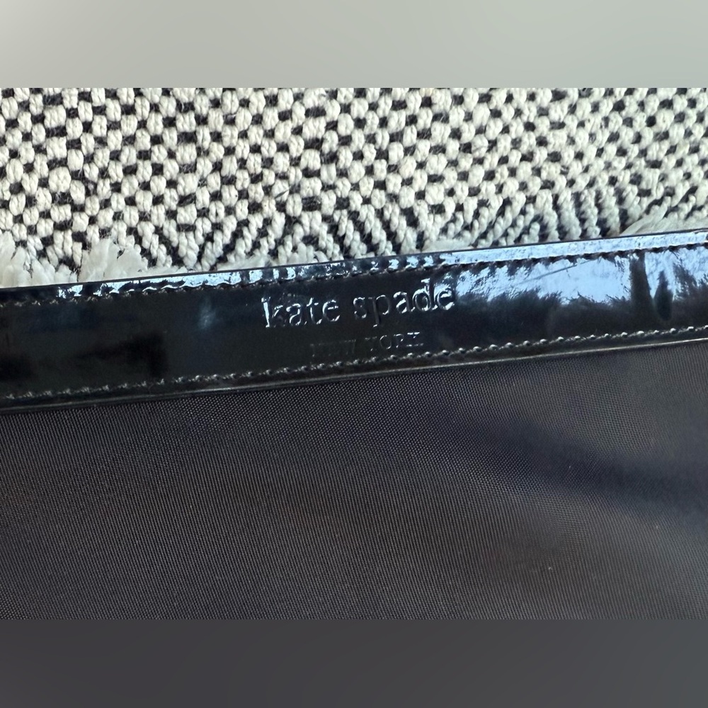 Kate Spade Black Wristlet Clutch
